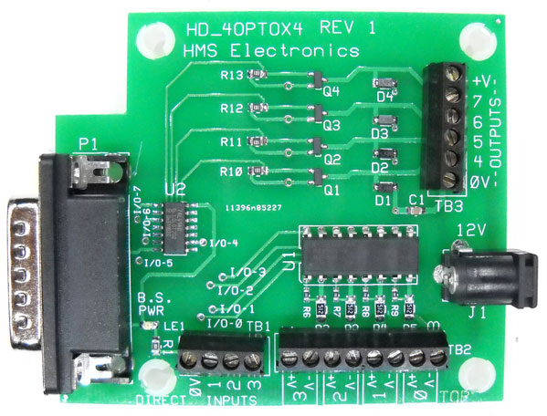HD-4Opto-4Relay Interface
